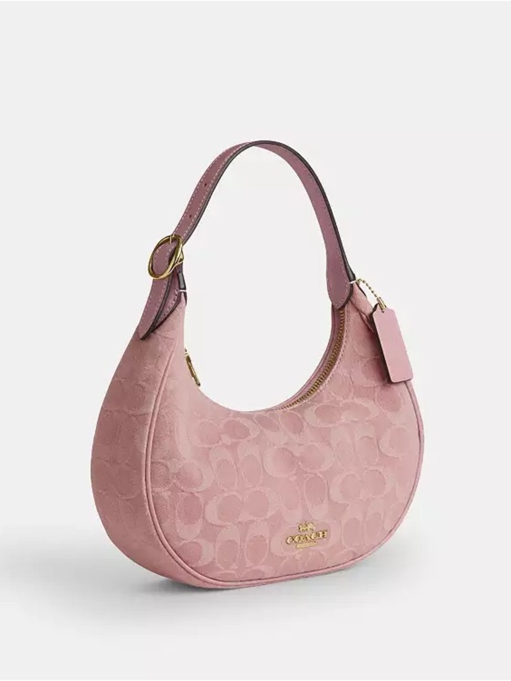 Coach Pink Denim Emily - Picture 7 of 9